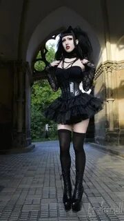 The Victorian Gate by Starkall Gothic outfits, Hot goth girl