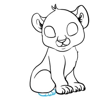 How to Draw a Baby Tiger - Really Easy Drawing Tutorial