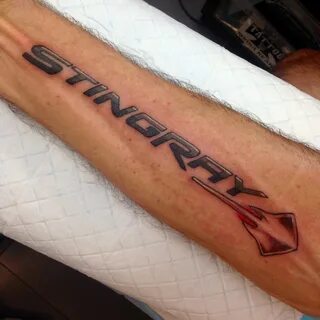 Corvette Stingray 2014 Logo Tattoo Stingray tattoo, Tattoo q