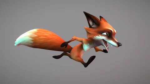 Forest Animal: Fox - Buy Royalty Free 3D model by JoseDiaz a