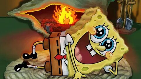 if spongebob can light a fire underwater - Wonvo