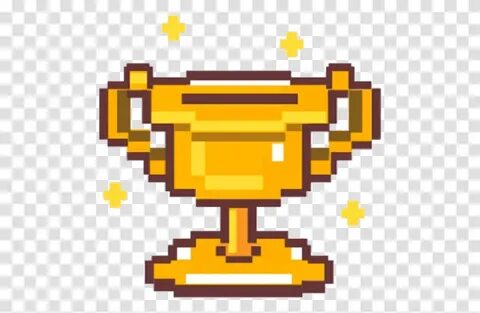Trophy Pixel Art Minecraft - PlayDrop