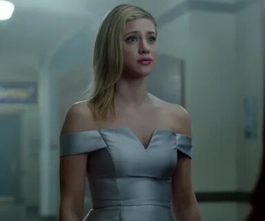 Betty Cooper in the Willow Bardot Hi-Lo Prom Dress by Foreve