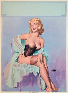 Affiche ancienne - Pin-Up, Assise - Galerie 1 2 3