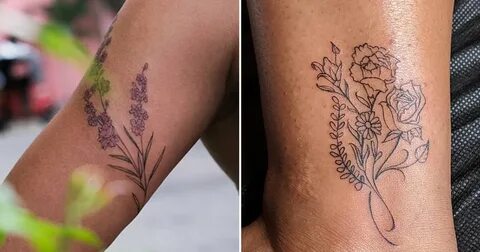 Birth Flower Tattoo Ideas POPSUGAR Love & Sex