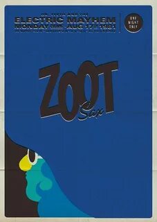 #Muppets poster #Zoot Concert poster design, Concert posters