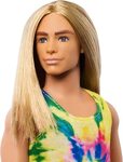 Ken Fashionistas Doll with Long Blonde Hair IVI 3D Play Carp