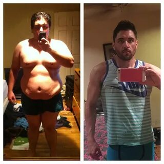 20 lbs Weight Loss Before and After 6 foot 4 Male 240 lbs to