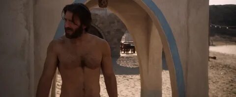 Michiel Huisman, Chris Evans & Alex Hassell in The Red Sea D