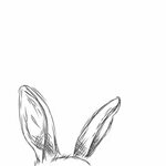 Bunny ears drawing Bunny tattoos, Rabbit tattoos, How to dra