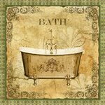 Vintage Bathtub Art BradsHomeFurnishings