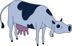 cartoon drawing cute cow - Clip Art Library