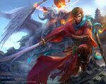 Derrick Song - Final Fantasy XIV StormBlood - Samurai fanart