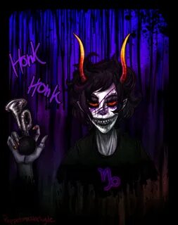 MSPA Booru - blood gamzee makara headshot honk puppetmasterh