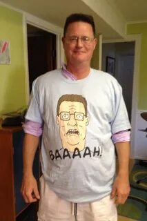 My friends dad looks like Hank Hill so he got him this shirt