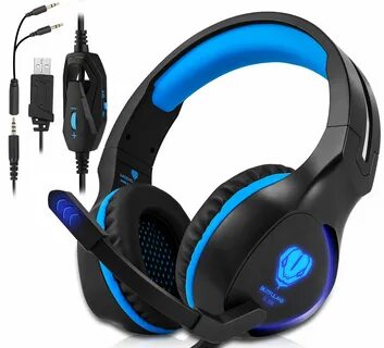 Hisionlee Gaming Headset for PS4,Xbox one,On Ear Headphone w