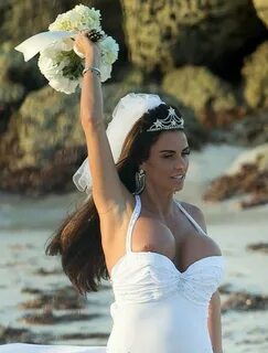 Big tits wedding dress