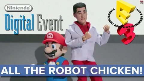 All the Robot Chicken of Nintendo's Digital Event - E3 2014 