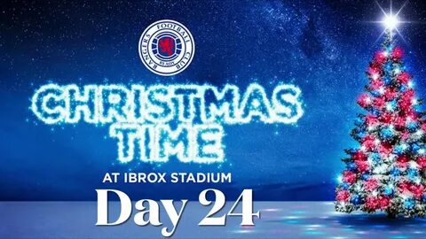 Rangers Christmas countdown day 24 - YouTube