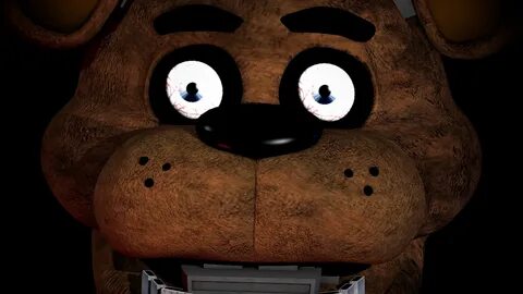 Freddy Fazbear With Red Eyes 8 Images - With The Recent Comm