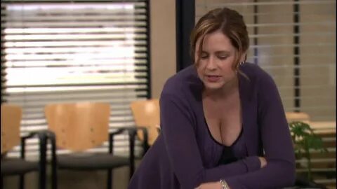 The office boob picture gif