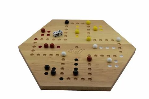 Solid Sided Aggravation Marbles Board Game Hand Painted 16 i