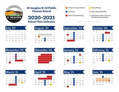 Public School Calendar 2020 2021 Related Keywords & Suggesti
