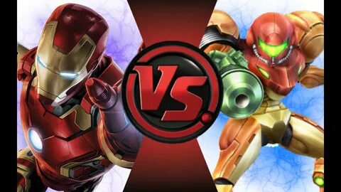 IRON MAN vs SAMUS ARAN! Cartoon Fight Club Episode 49 - YouT