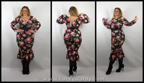 Lady V London: Lady Voluptuous Bellatrix Dress 16 - Curvy Wo