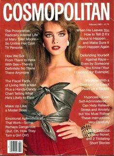Fashion Cover, 80s Fashion, Fashion Mag, Helen Gurley Brown, Brooke Shields Young, ...