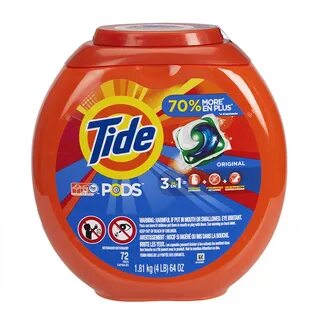 Tide Pods Laundry Detergent - Original - 72s