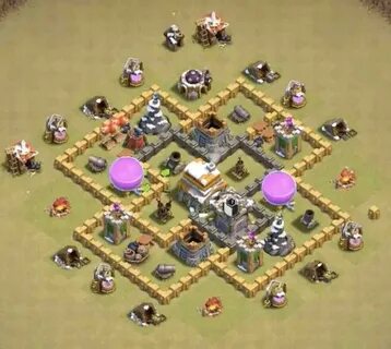 The Best Town Hall 6 War Bases - CoC Stars