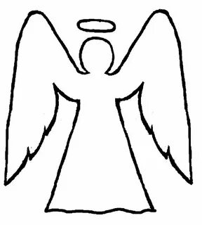 HugeDomains.com Angel outline, Angel drawing, Angel coloring