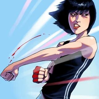 Faith (Mirrors Edge) Fan Art by 2dForever Game-Art-HQ