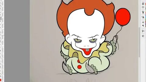 How To Draw Pennywise The Clown For Kids! Steven Spielberg's