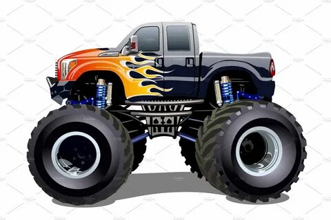 Free Monster Truck Clip Art Images - Truck Paper