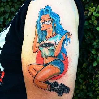 80 Lovely and Inspiring Simpsons Tattoos - Nexttattoos