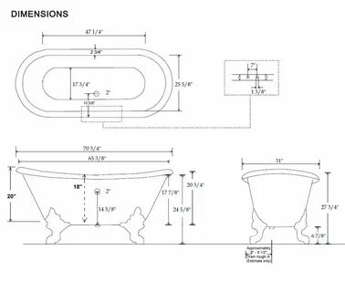 Clawfoot Tub Drawing at PaintingValley.com Explore collectio