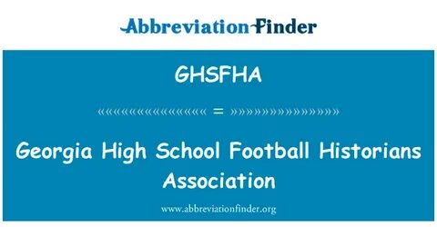 GHSFHA definitsioon: Gruusia keskkooli ajaloolased Jalgpalli