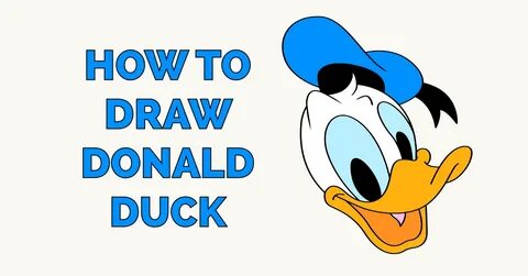How to Draw Donald Duck - Really Easy Drawing Tutorial