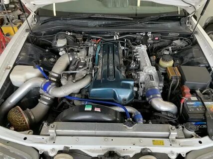 Chaser 2JZ-GTE Supra engine geto rug 6 speed twin turbo Mark