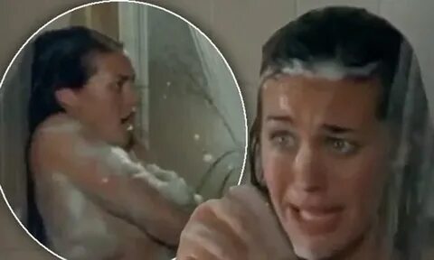 Naked Megan Gale lathers up for racy shower scene in unearth