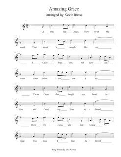 speaker beggar Banyan amazing grace alto sax sheet music per