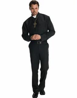 Priest Mens Costume - Spirit Halloween Priest costume, Pries