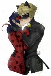 LadyNoir Kiss Miraculous ladybug kiss, Miraculous ladybug fa