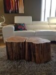 Cypress Root Coffee Table Tree Trunk Wood Small Natural Stum