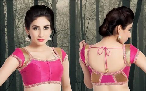 saree blouse designs front and back 2017 - Wonvo