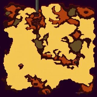 Paid? Final Fantasy 4 map rendered into a height map.