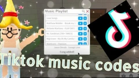 TIKTOK ROBLOX MUSIC CODES WORKING 2020 - YouTube