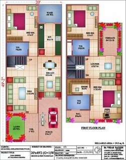 House Plan 20 X 50 Sq Ft Elegant Casa Green Model house plan